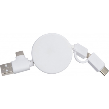 Logotrade kampanjprodukter bild: Bambu laddkabel GRONINGEN