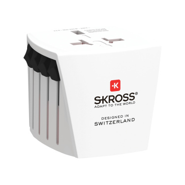 Logotrade profilprodukter bild: SKROSS Adapter för världsresor MUV Micro