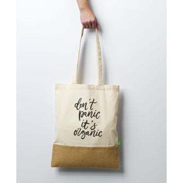 Logotrade kampanjprodukter bild: Combi Organic Shopper (160 g/m²) väska