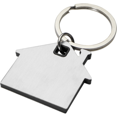Logotrade profilprodukter bild: Nook husformad nyckelring