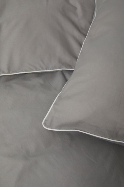 Logotrade presentreklam bild: VINGA Marston OCS ekologisk bomull bäddset, 4 delar