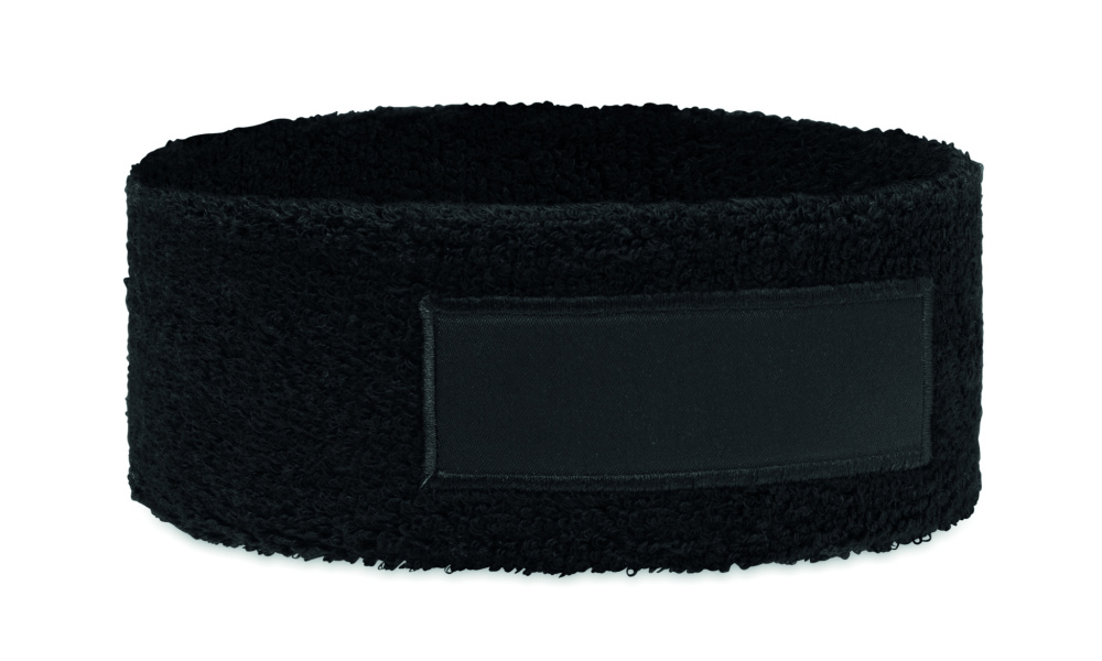 Logotrade profilprodukter bild: Pannband i polycotton