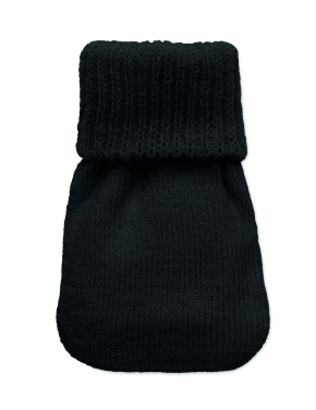 Logotrade reklamprodukter bild: Handvärmare stickad polyester