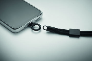 Logotrade profilprodukter bild: Handledsband telefon i RPET