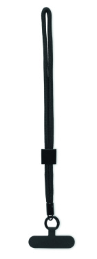 Logotrade presentreklam bild: Handledsband telefon i RPET