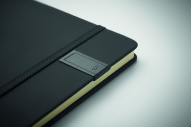 Logotrade profilprodukter bild: A5-anteckningsbok med USB