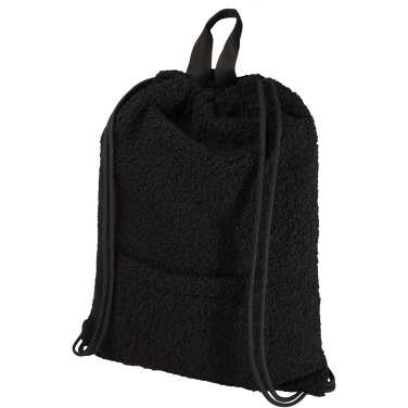 Logotrade kampanjprodukter bild: Bear ryggsäck med dragsko av GRS-certifierat återvunnet sherpa-material, 9 l