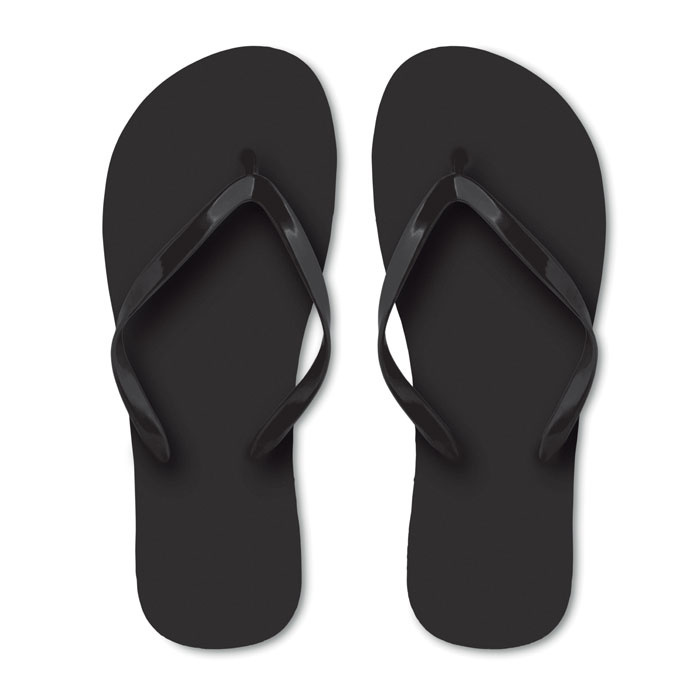 Logotrade reklamprodukter bild: Slippersi polyeten