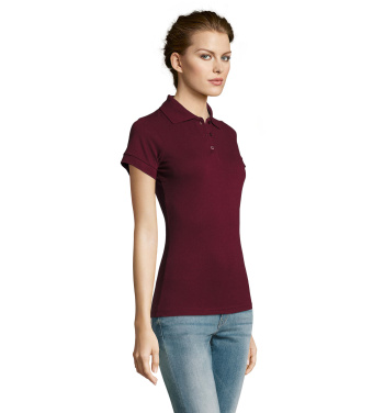 Logotrade reklamprodukter bild: PRIME DAM POLO PIQUE 200g