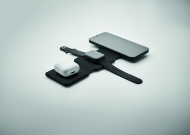 Logotrade reklamprodukter bild: Vikbar laddningsstation 15W