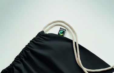 Logotrade reklamprodukter bild: Gymnastikpåse Fairtrade 180gr